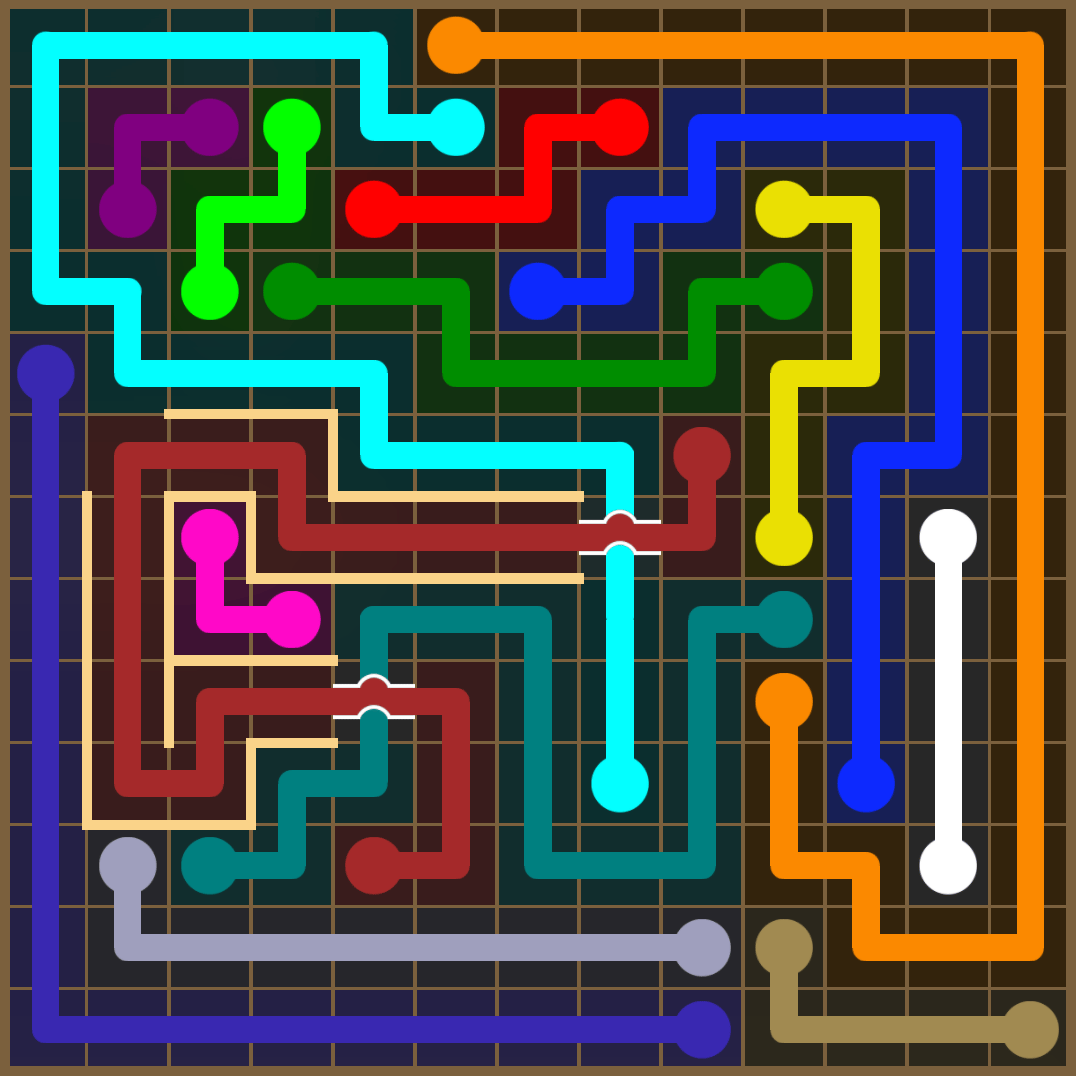 Flow Free 3933 Solution