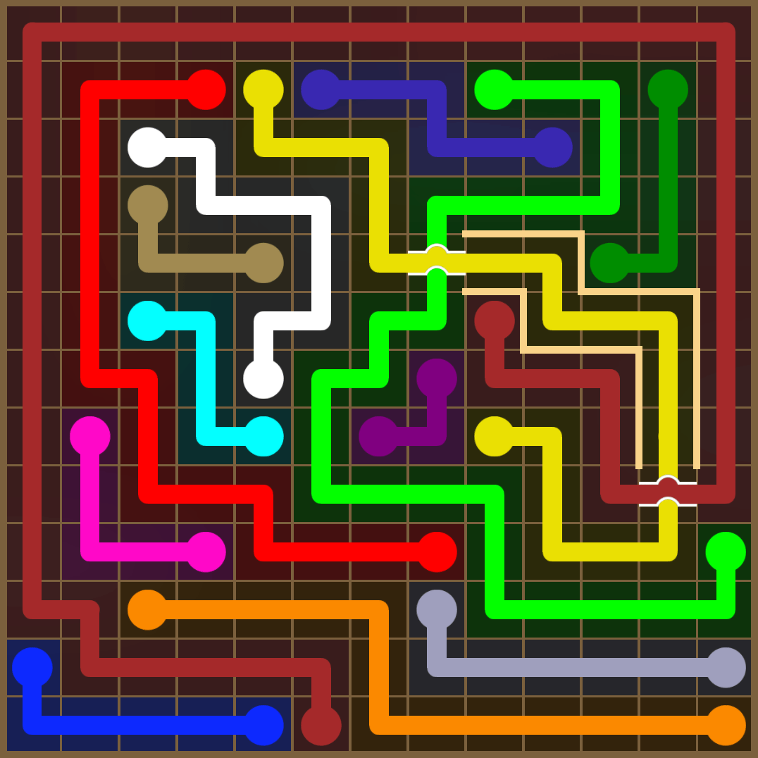 Flow Free 3934 Solution