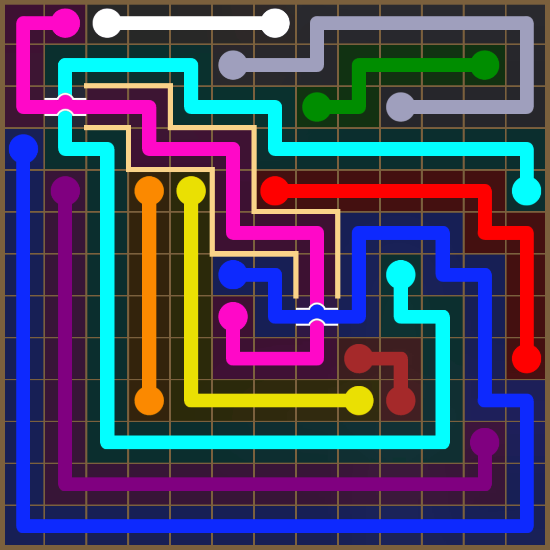 Flow Free 3936 Solution