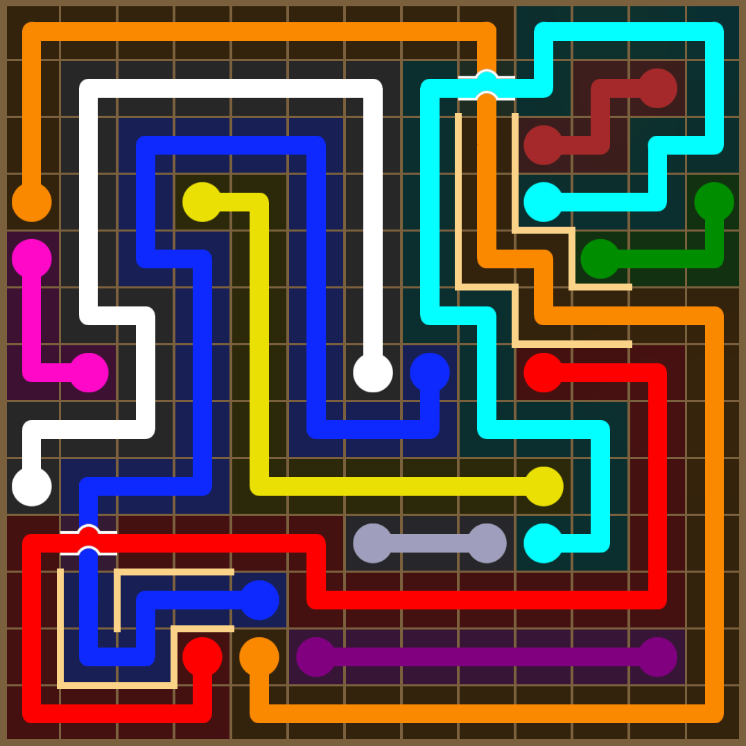 Flow Free 3938 Solution