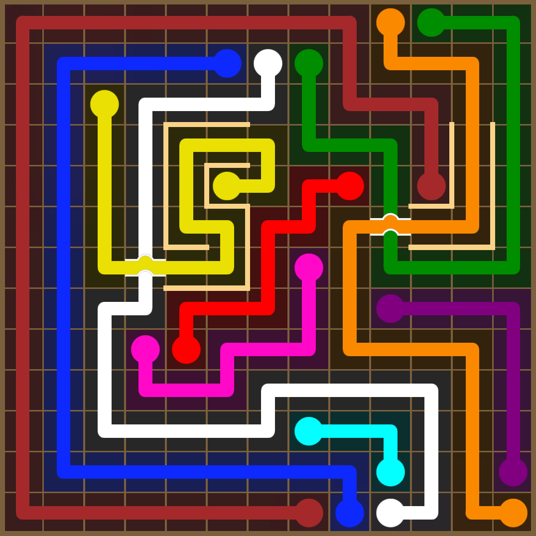 Flow Free 3939 Solution