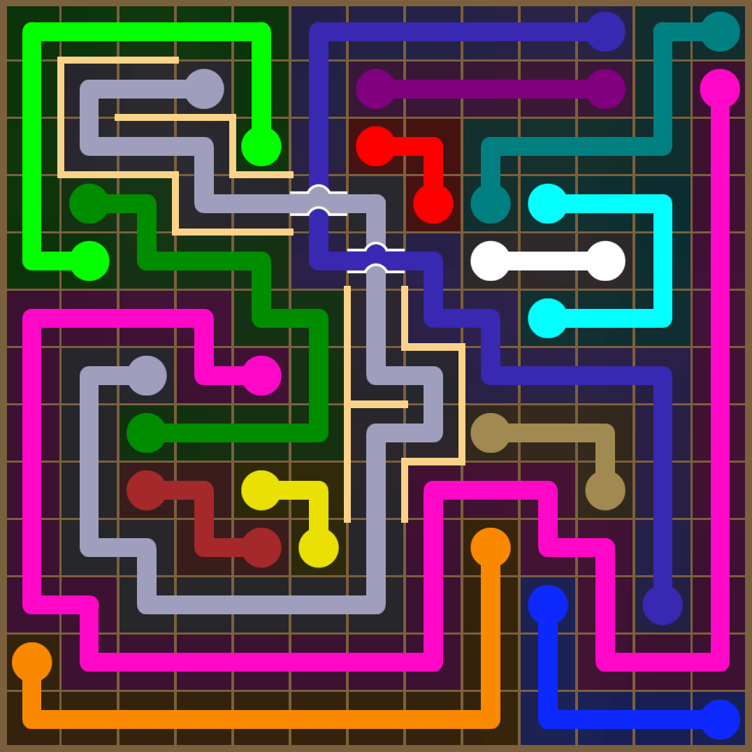 Flow Free 3940 Solution