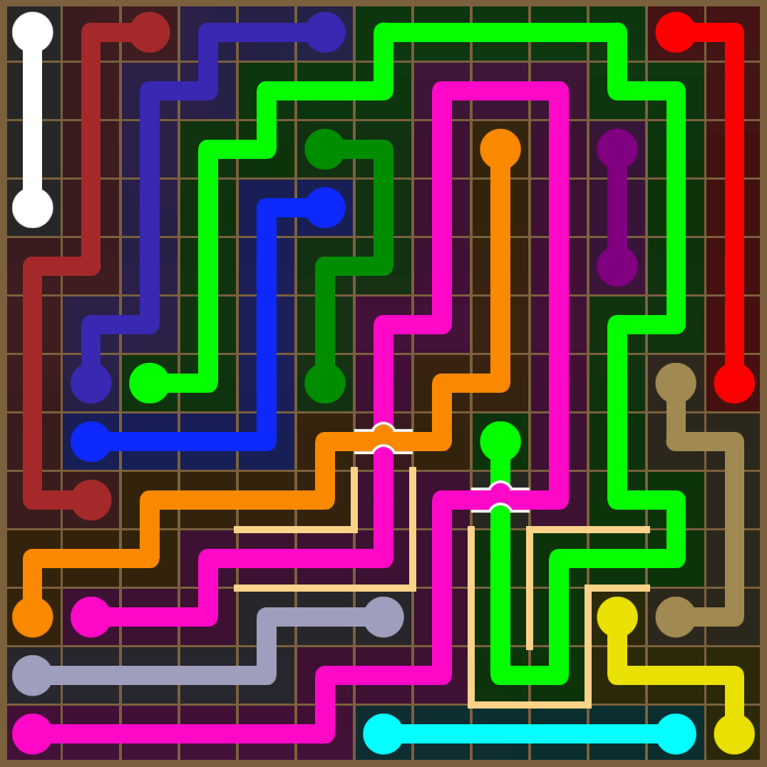 Flow Free 3947 Solution