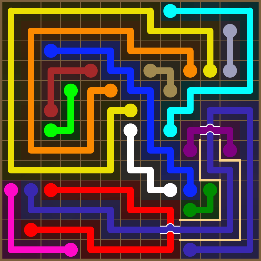 Flow Free 3956 Solution