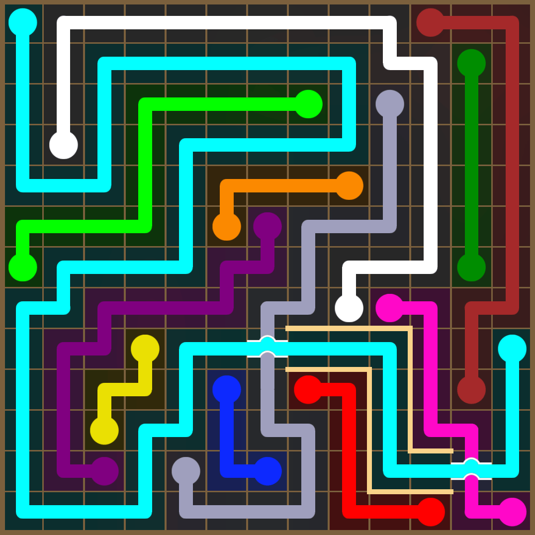 Flow Free 3958 Solution