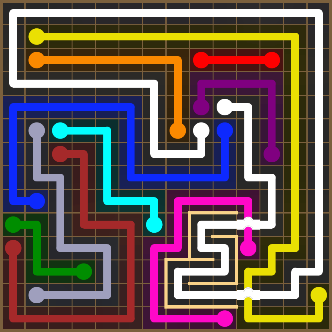 Flow Free 3973 Solution
