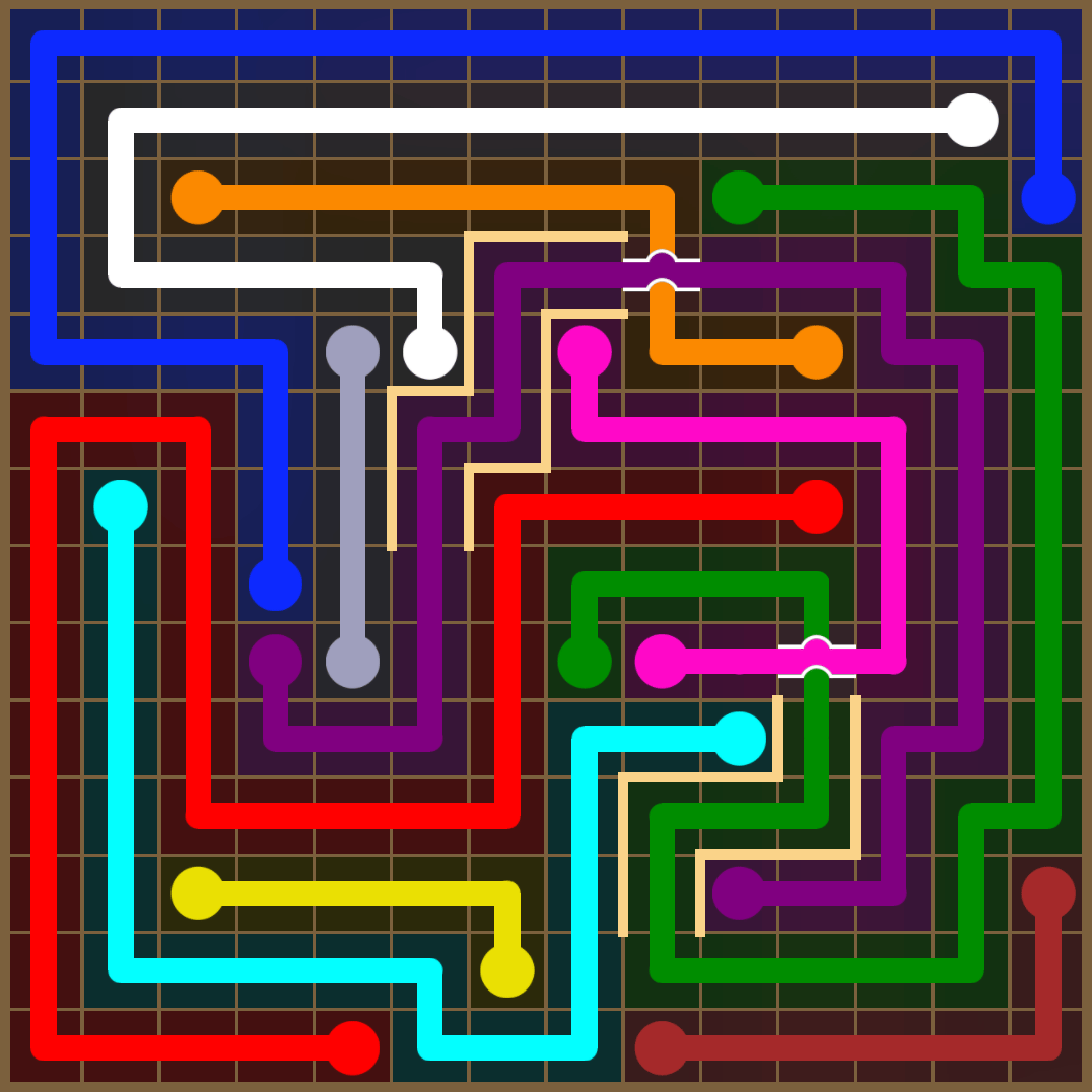 Flow Free 3976 Solution