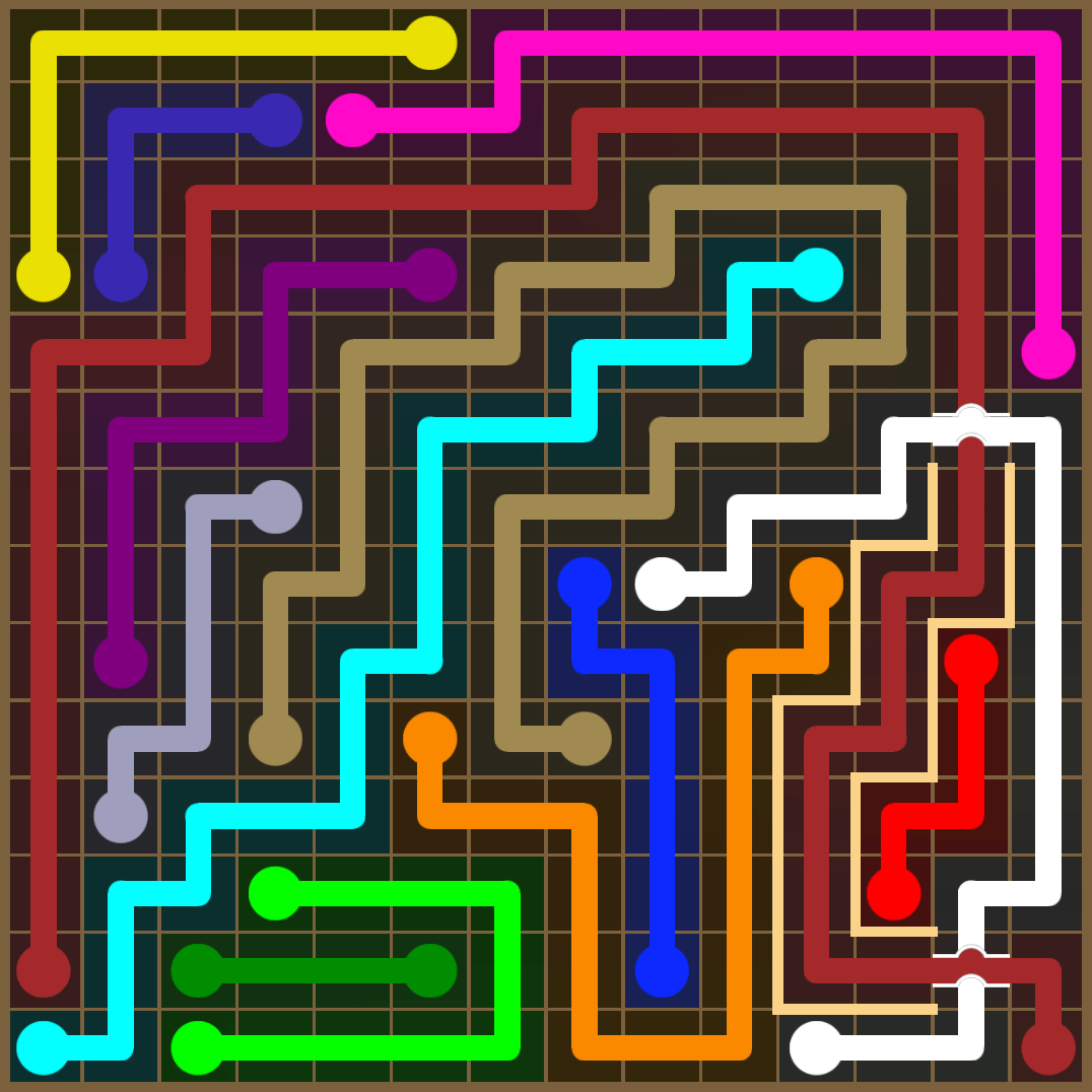 Flow Free 3977 Solution