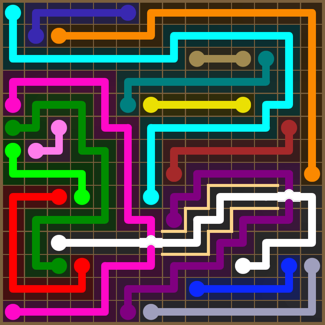 Flow Free 3979 Solution