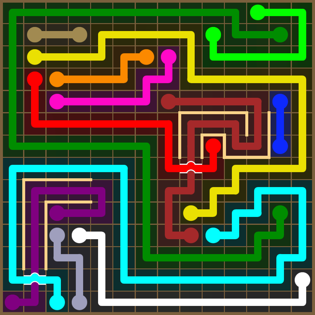 Flow Free 3980 Solution