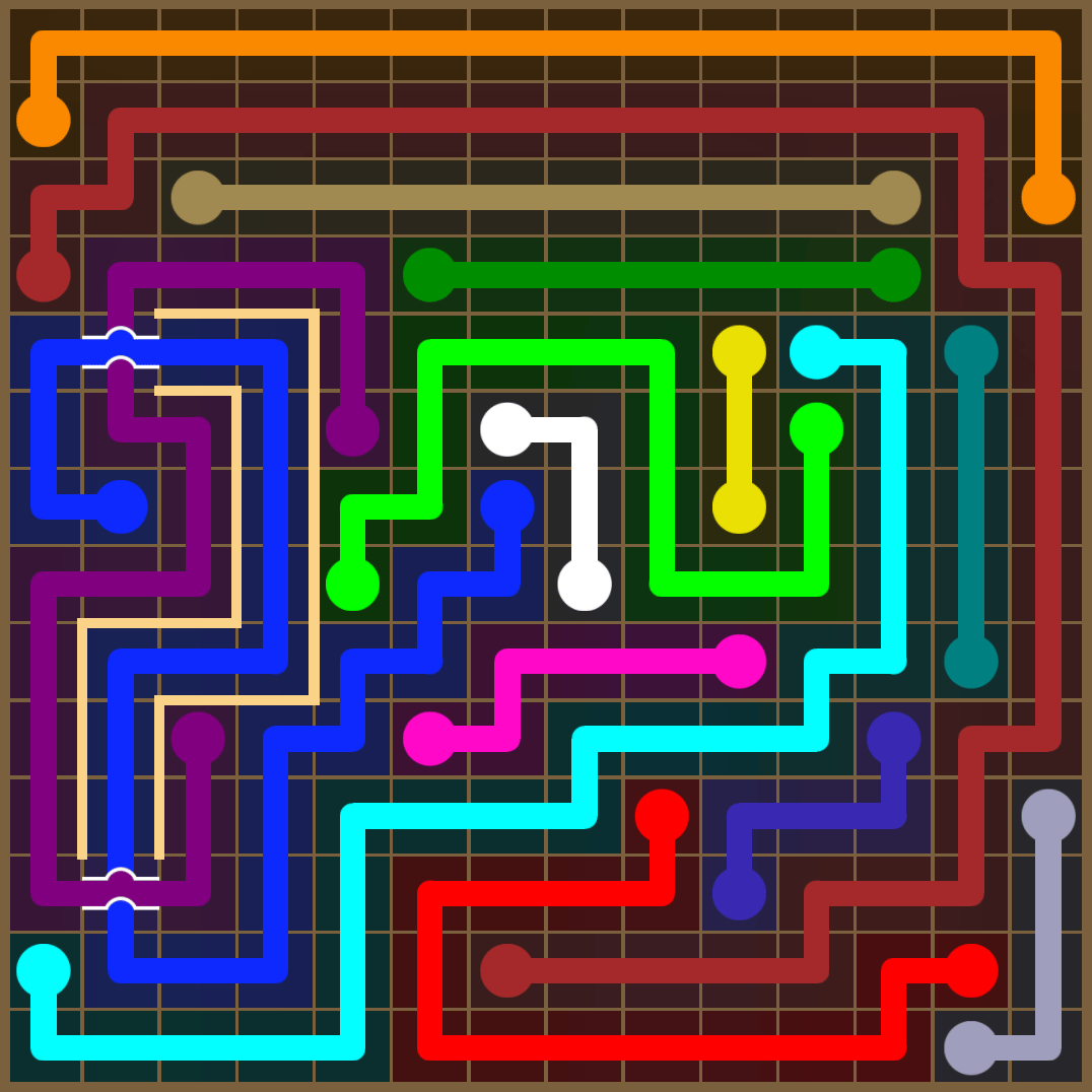Flow Free 3961 Solution