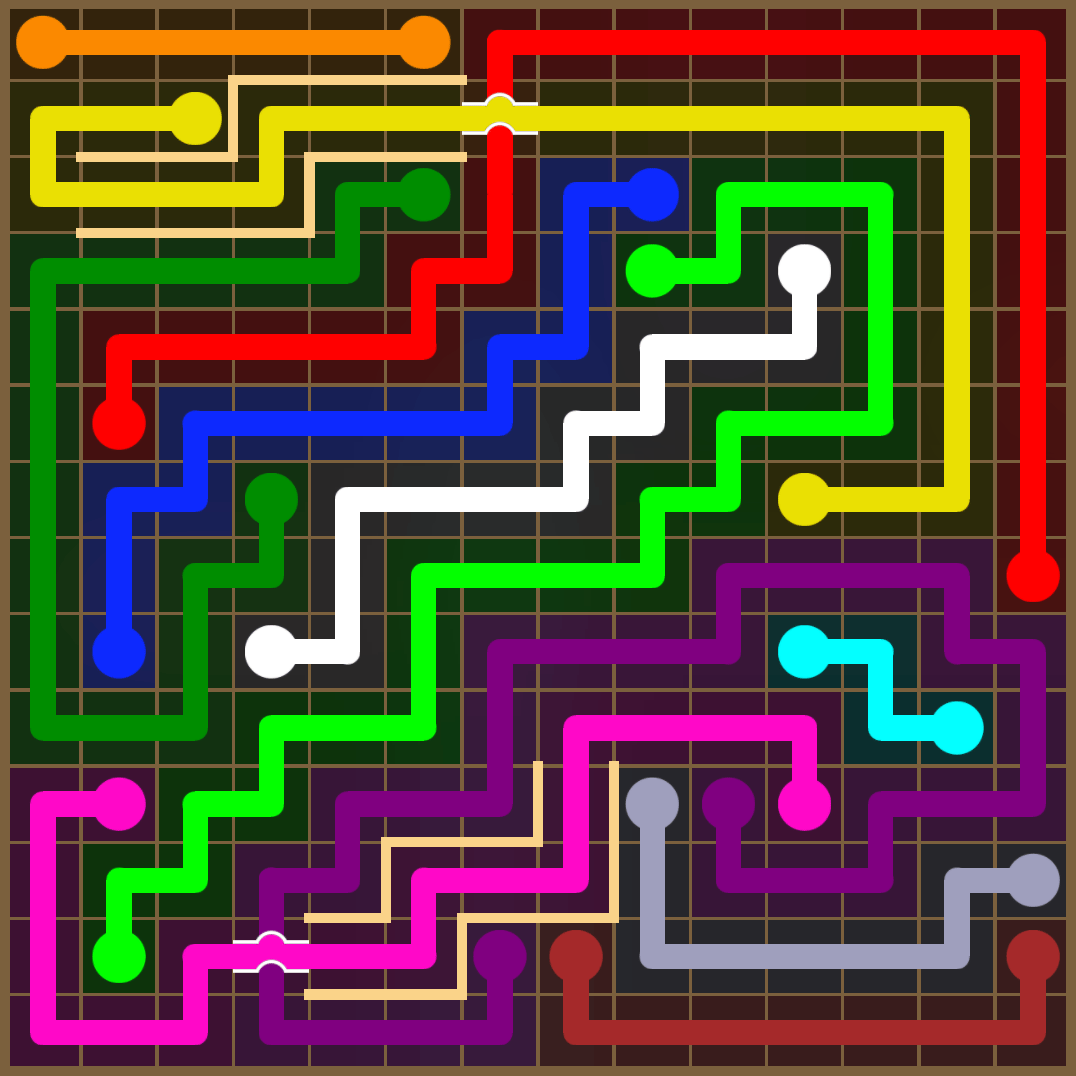 Flow Free 3965 Solution