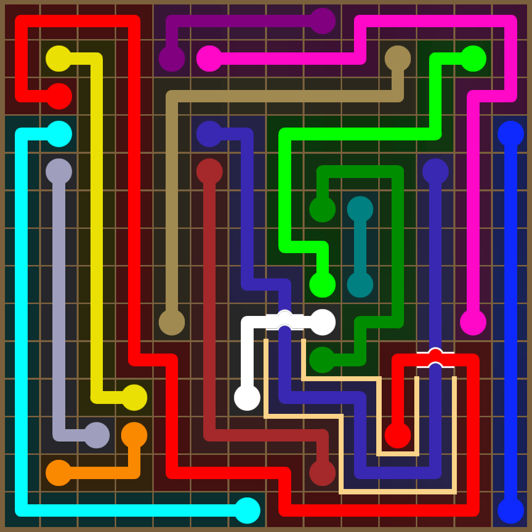 Flow Free 3967 Solution