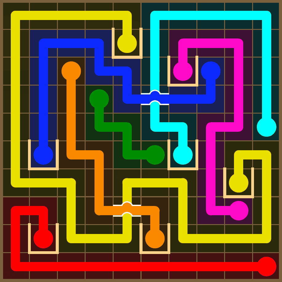 Flow Free 7353 Solution