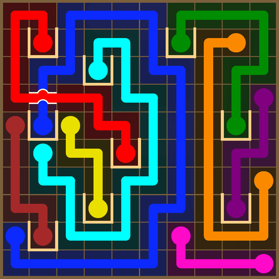 Flow Free 7359 Solution