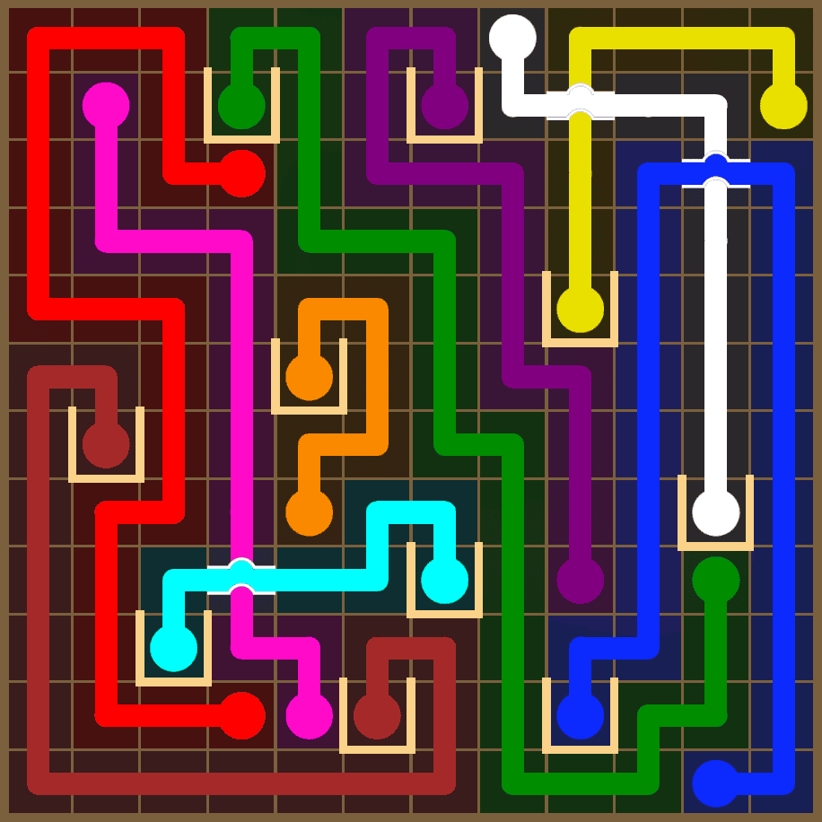 Flow Free 7430 Solution