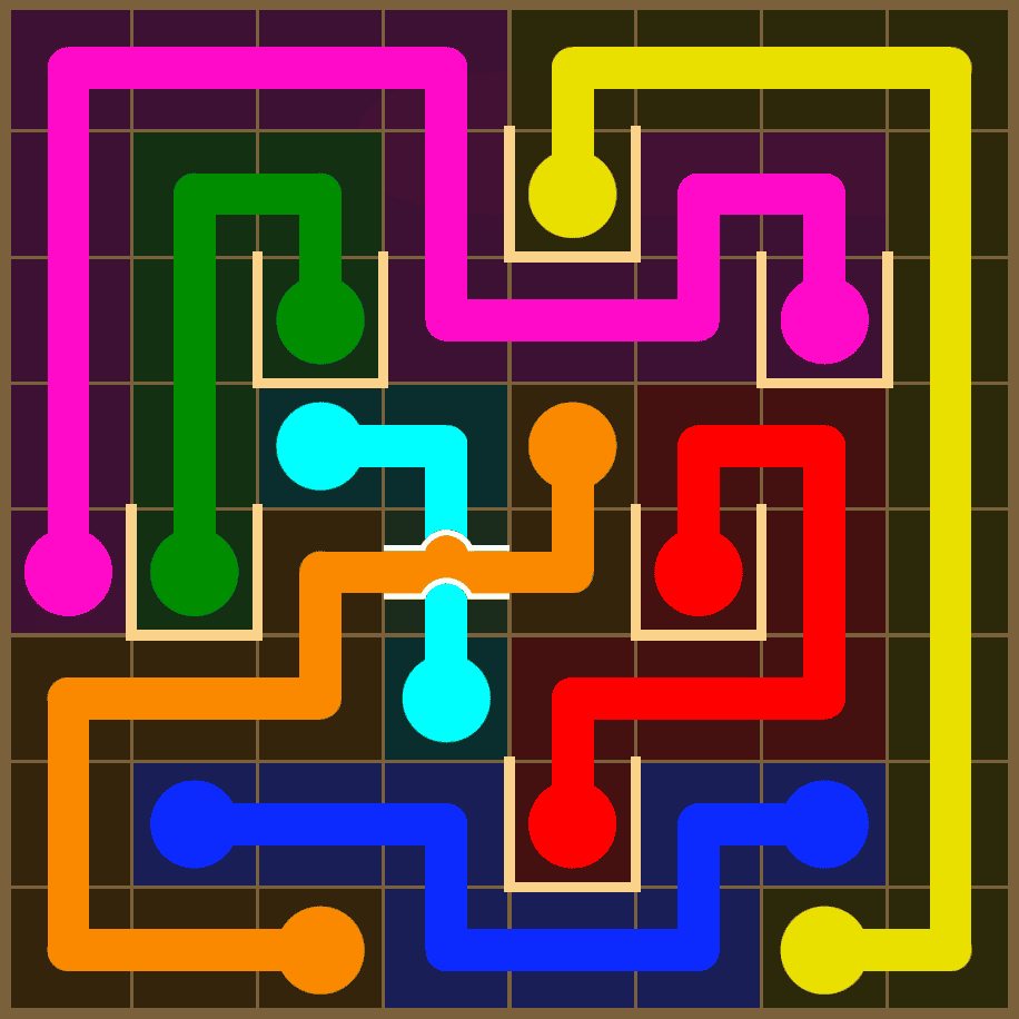 Flow Free 7306 Solution