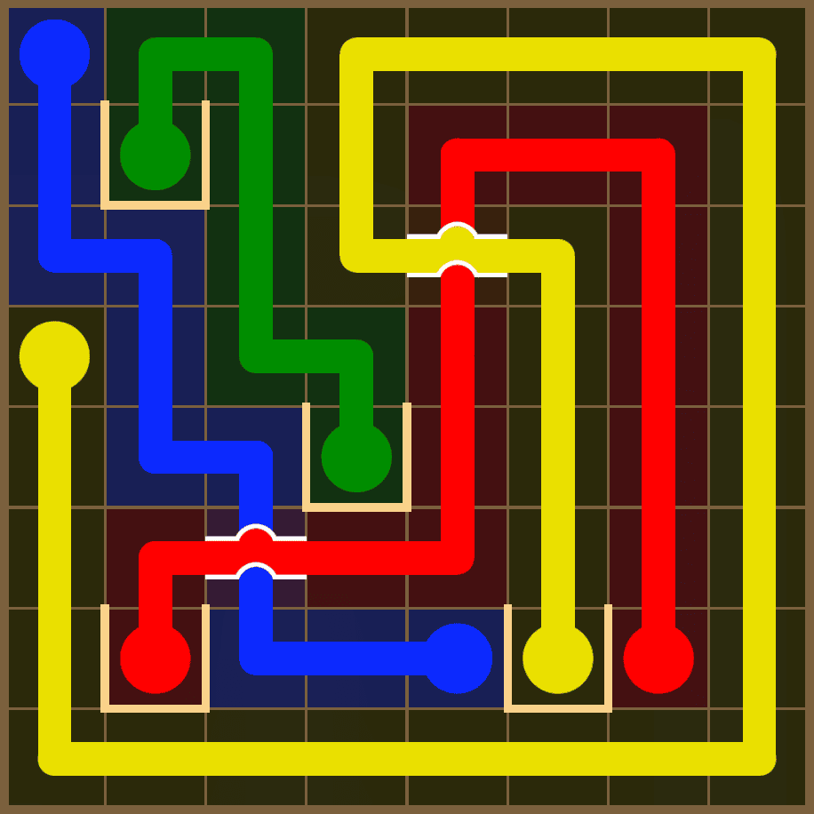 Flow Free 7292 Solution