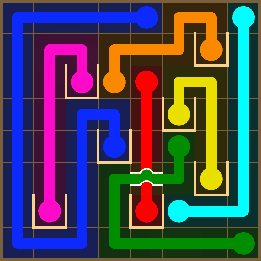 Flow Free 7310 Solution