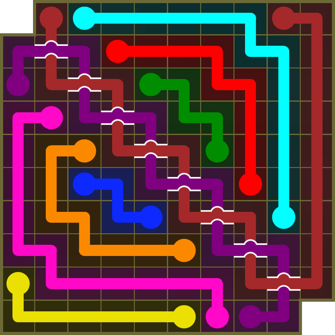 Flow Free 3802 Solution