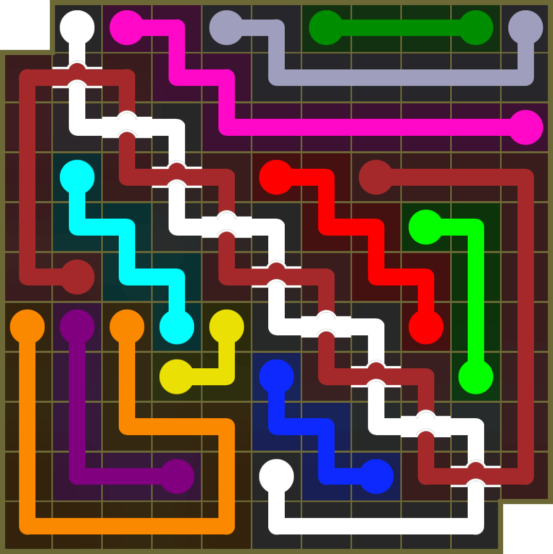 Flow Free 3828 Solution