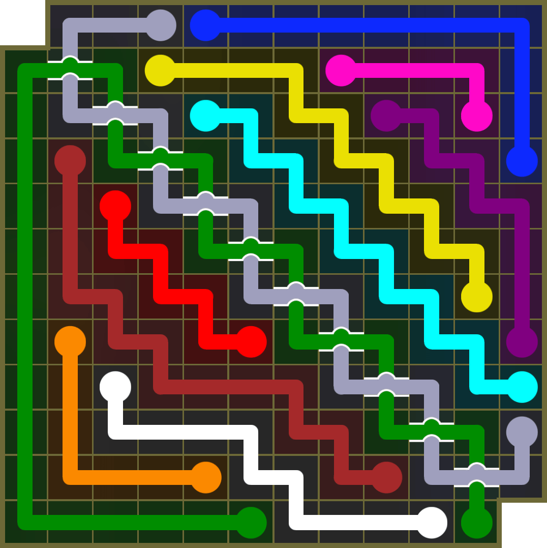 Flow Free 3857 Solution