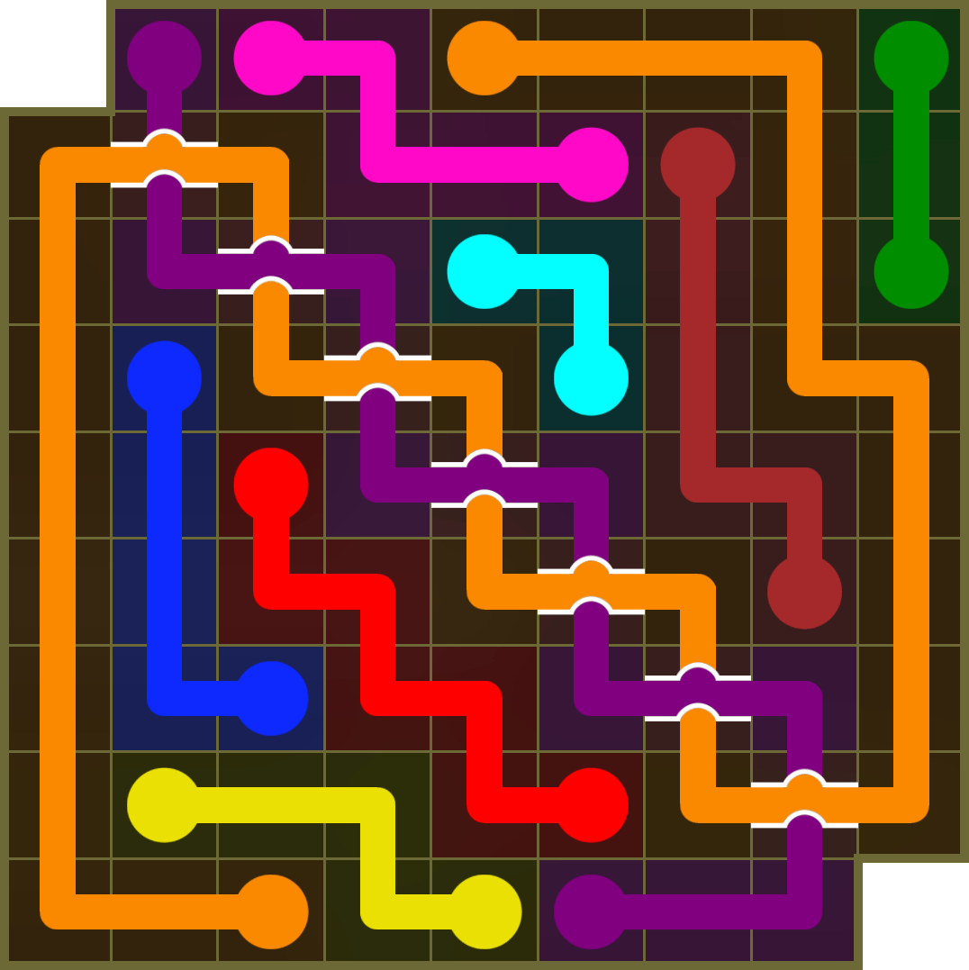 Flow Free 3768 Solution
