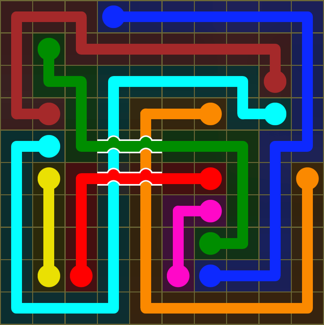 Flow Free 3665 Solution