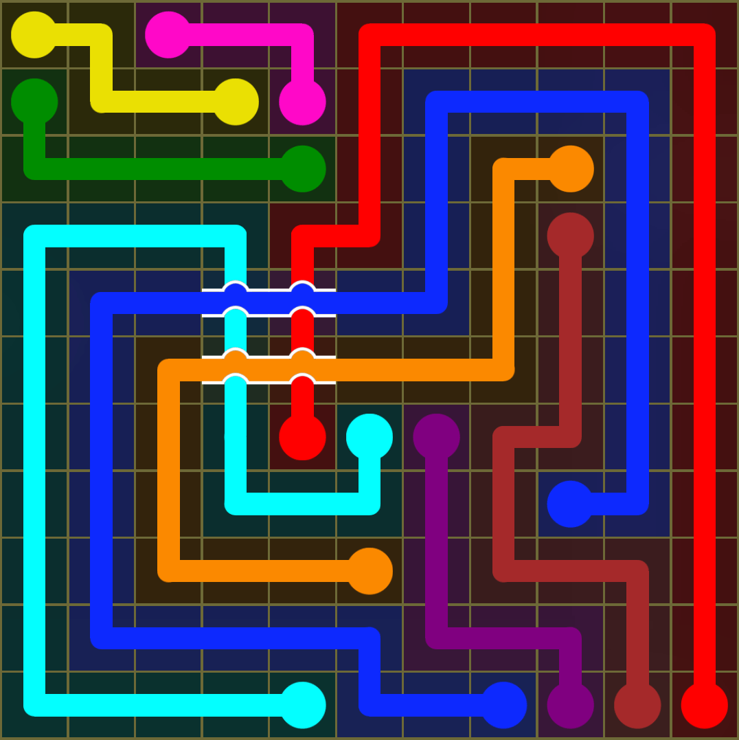 Flow Free 3704 Solution
