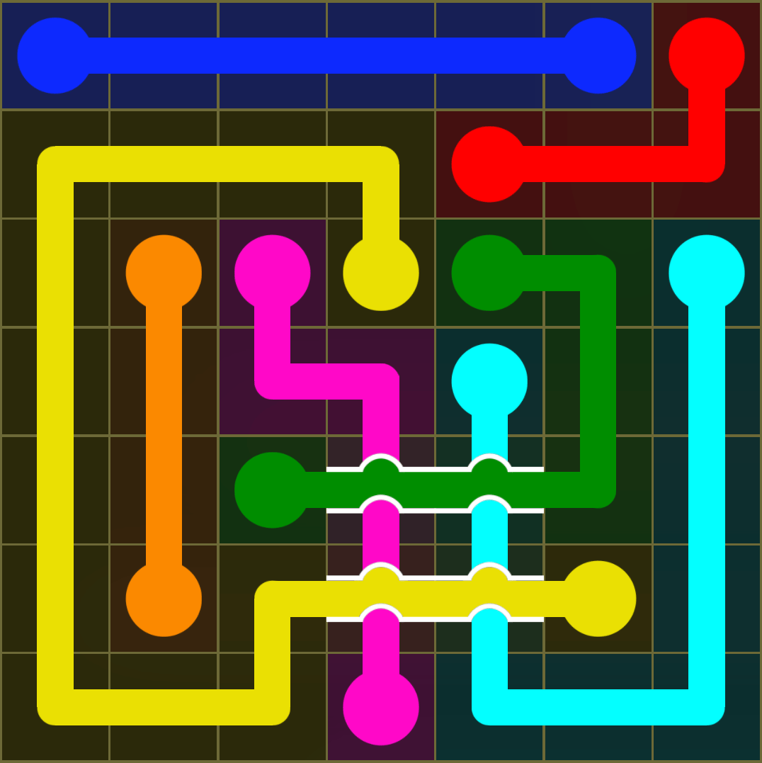 Flow Free 3592 Solution