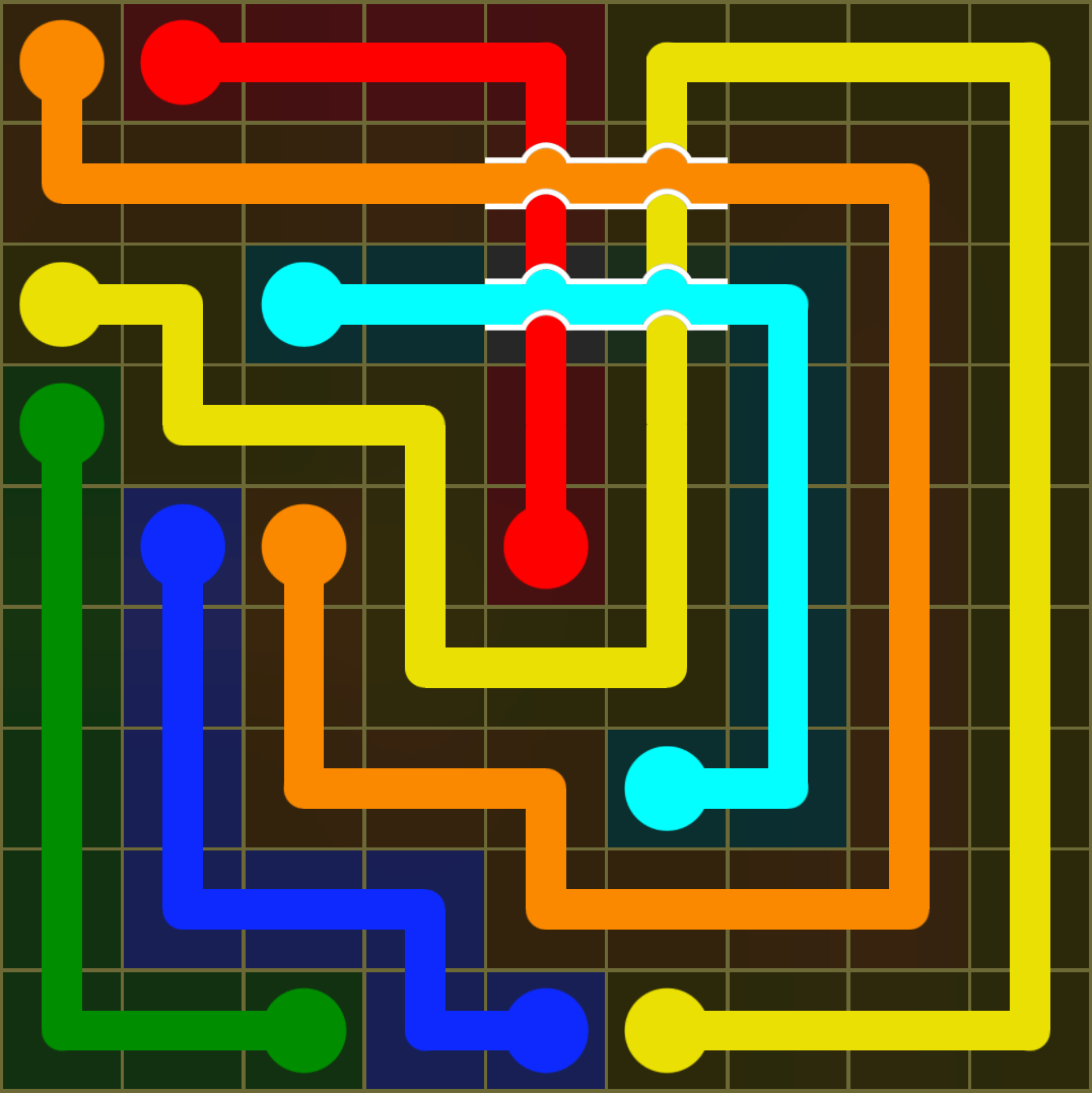 Flow Free 3634 Solution