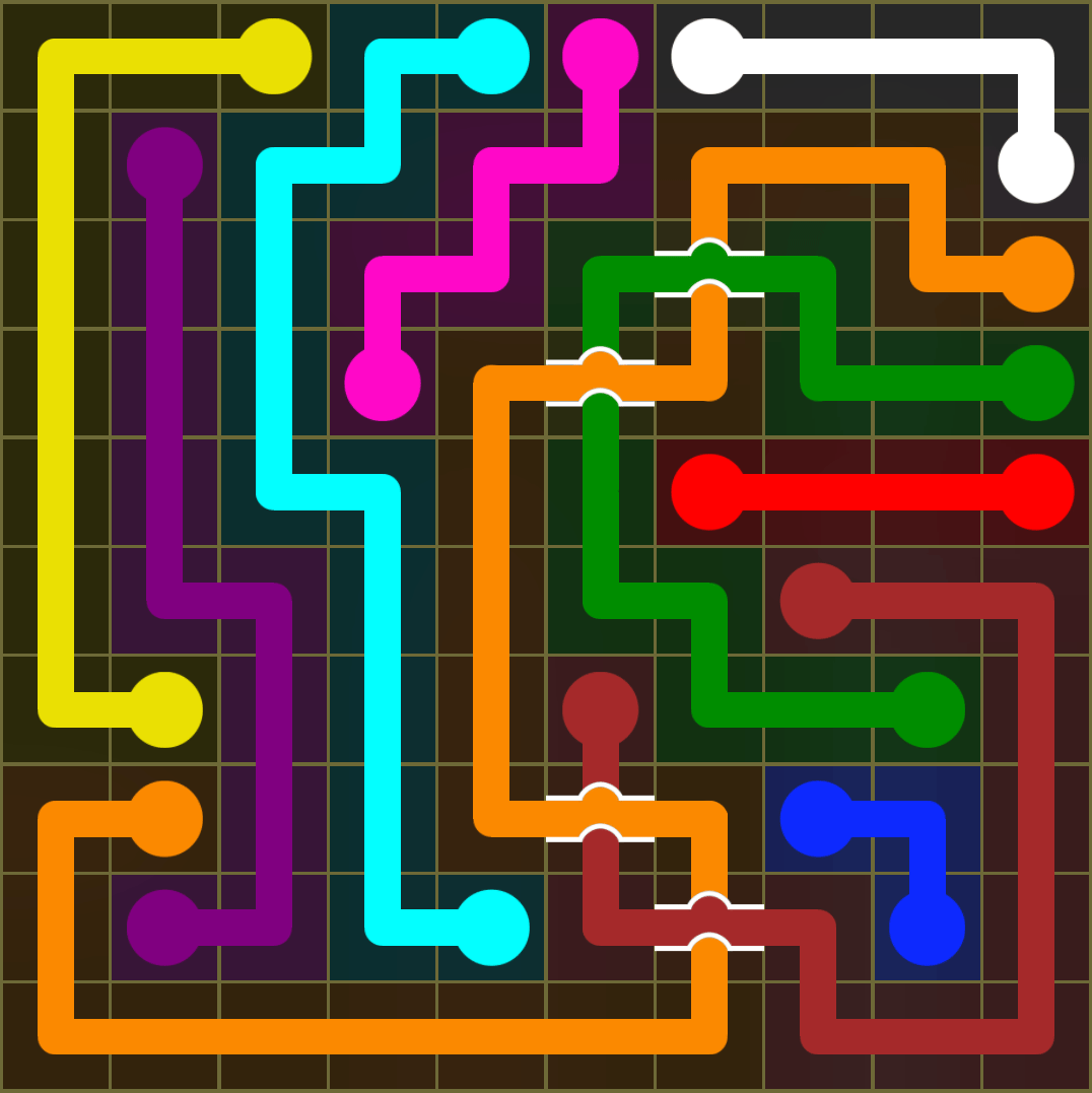 Flow Free 3527 Solution