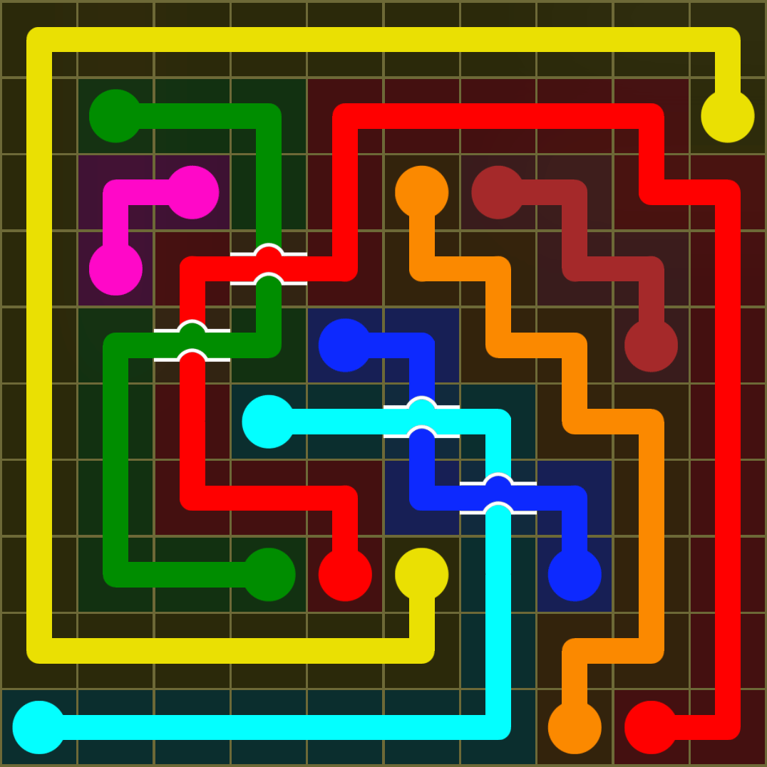 Flow Free 3528 Solution