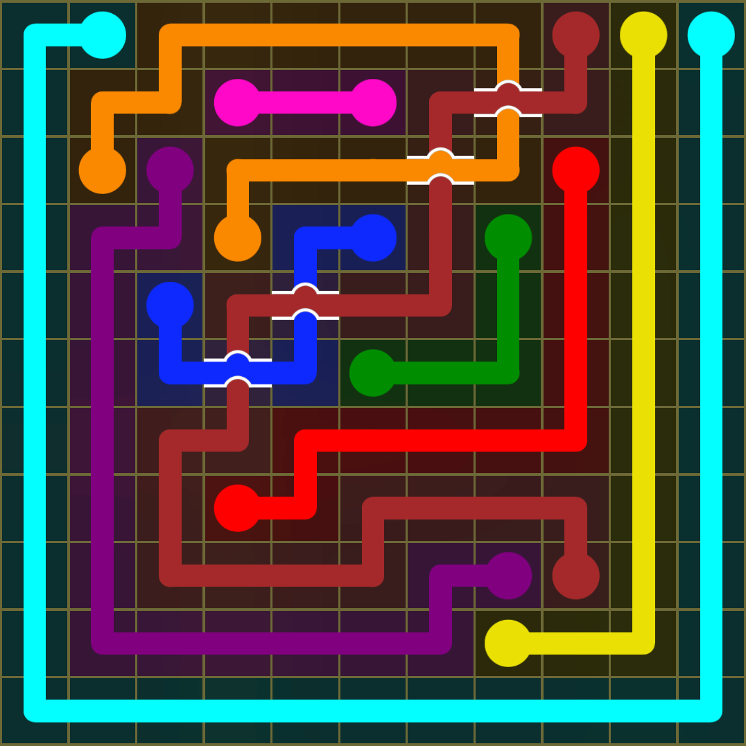 Flow Free 3546 Solution