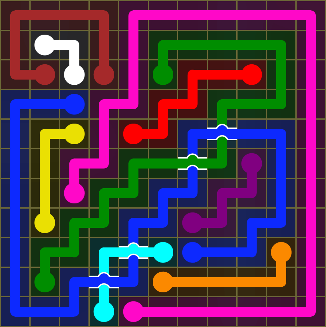 Flow Free 3555 Solution