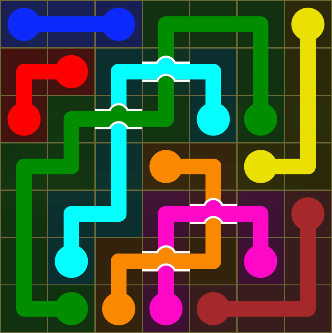 Flow Free 3445 Solution