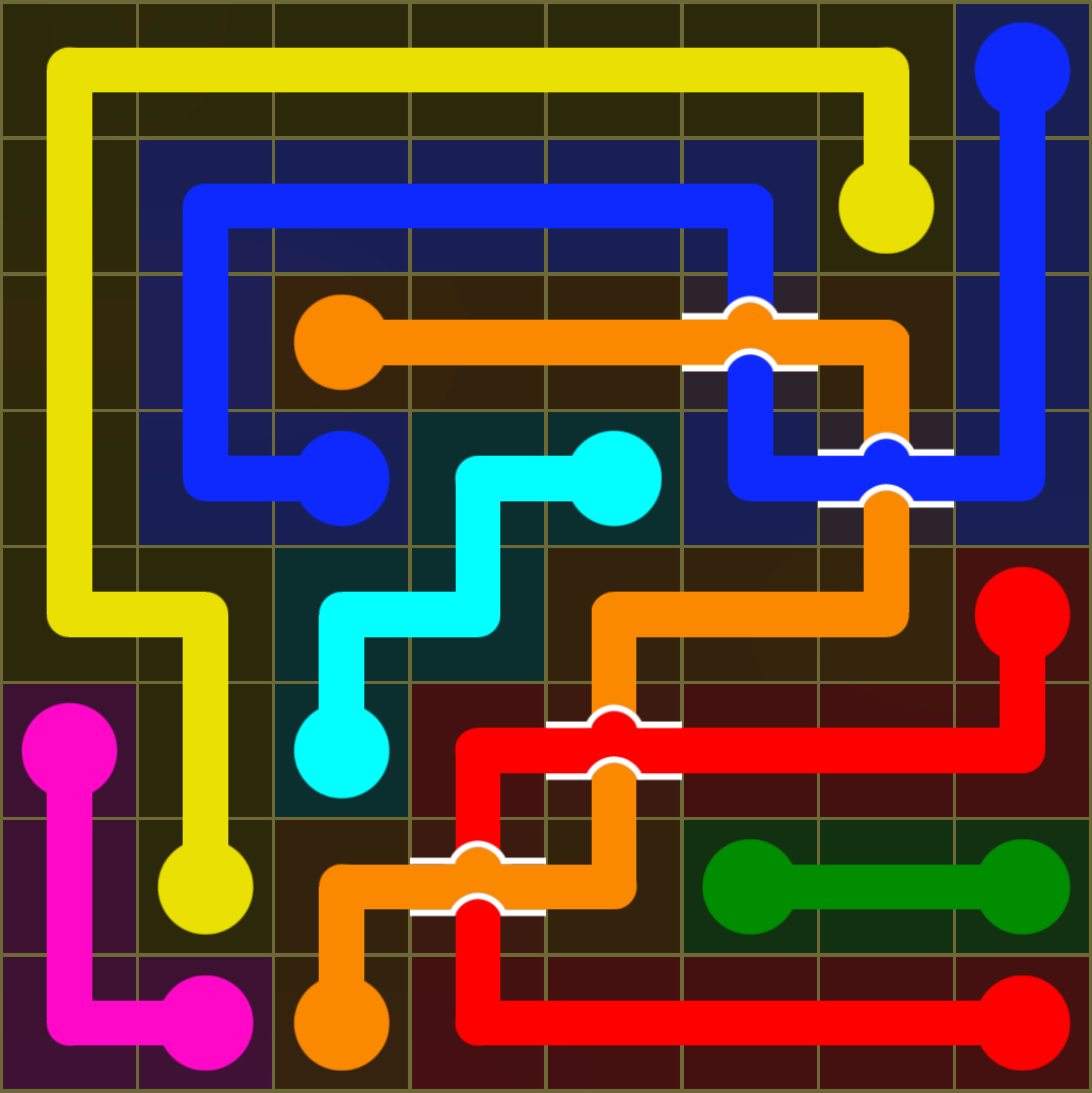 Flow Free 3456 Solution