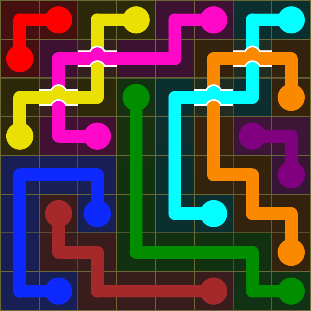 Flow Free 3461 Solution