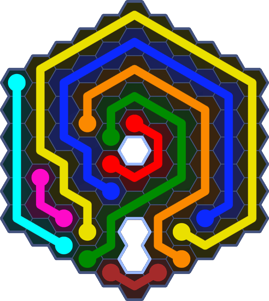 Flow Free 5551 Solution