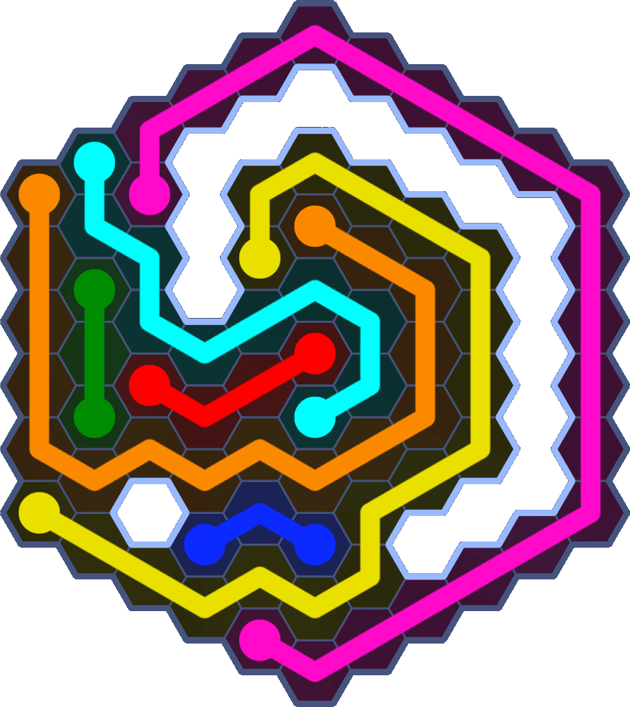 Flow Free 5657 Solution