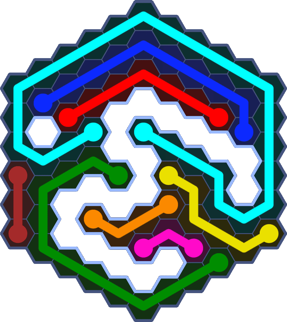 Flow Free 5673 Solution