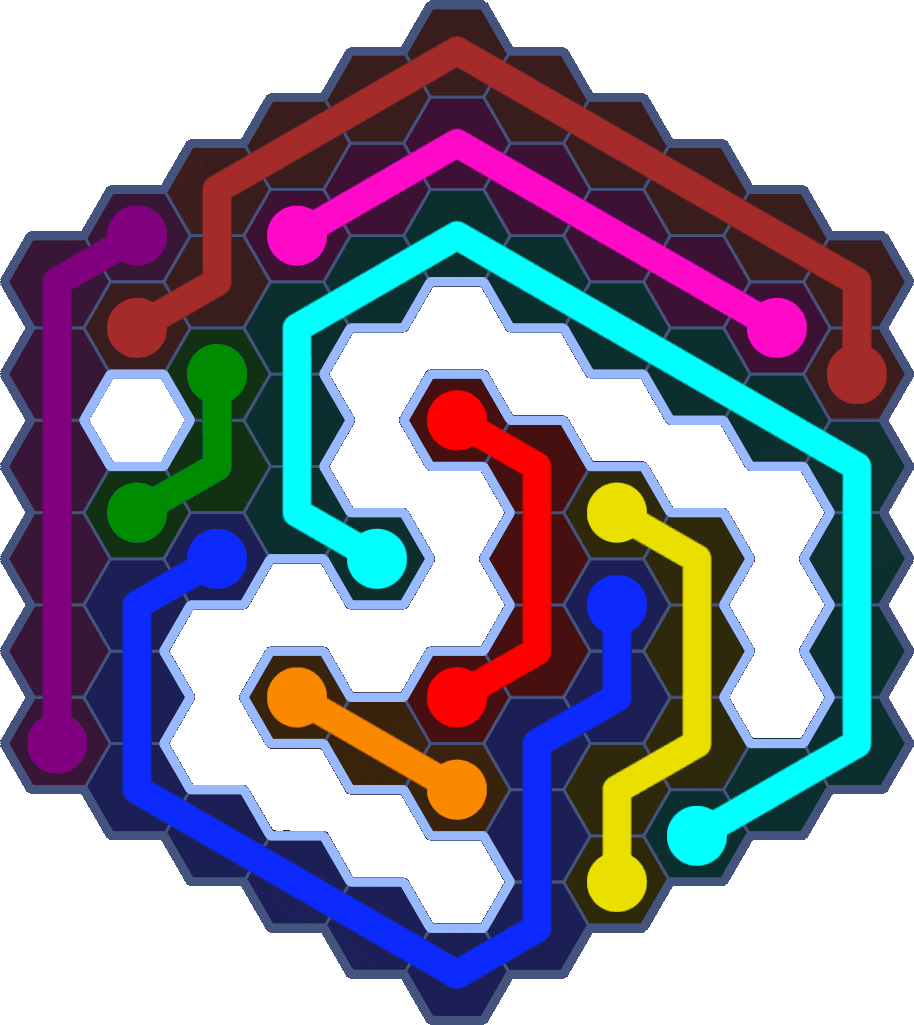 Flow Free 5674 Solution