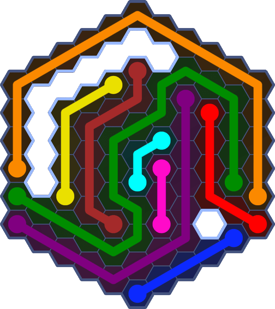 Flow Free 5604 Solution