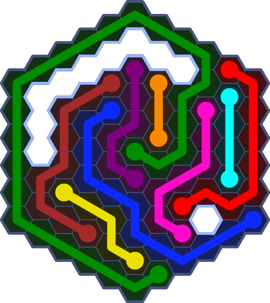 Flow Free 5605 Solution