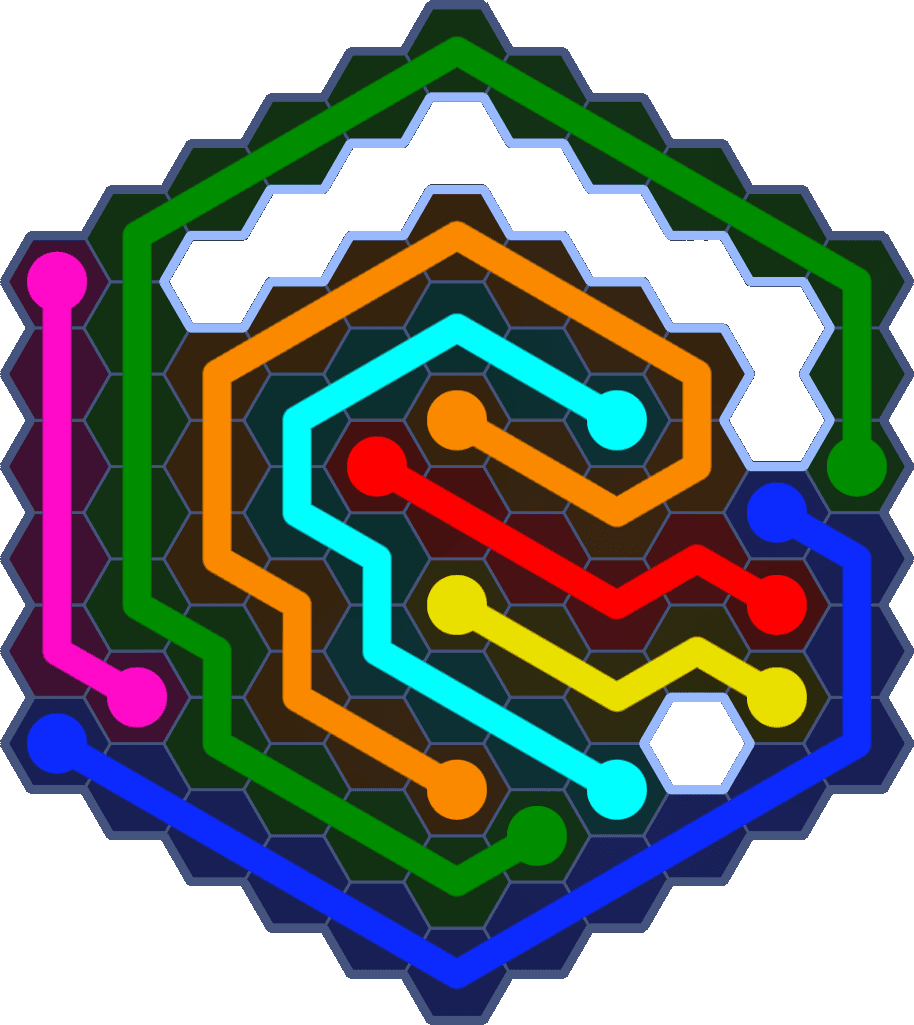 Flow Free 5608 Solution