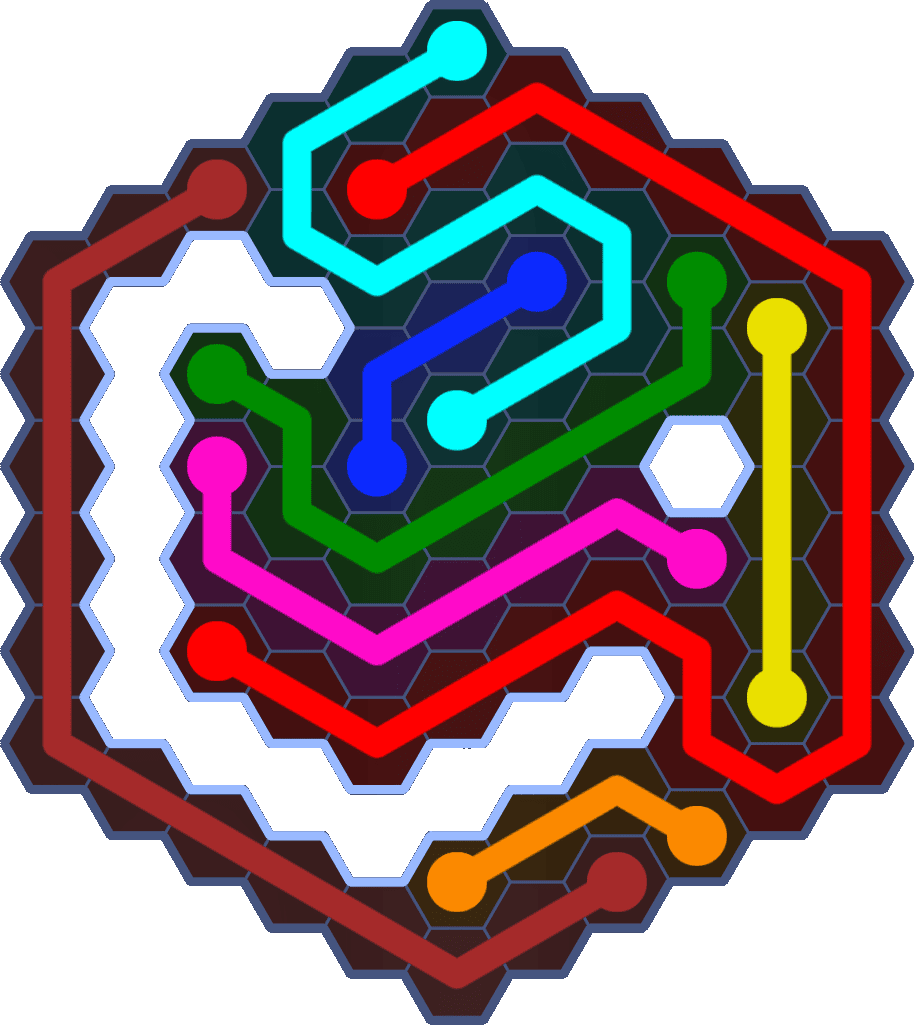 Flow Free 5632 Solution