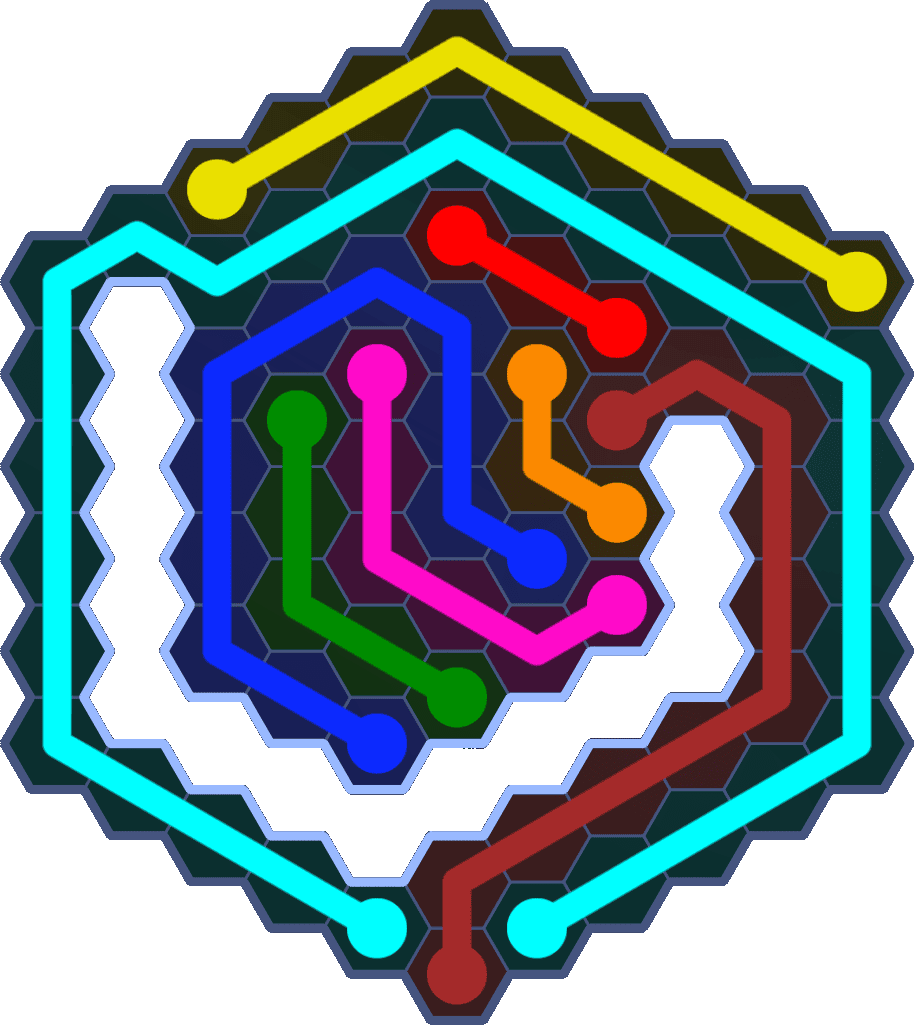 Flow Free 5634 Solution