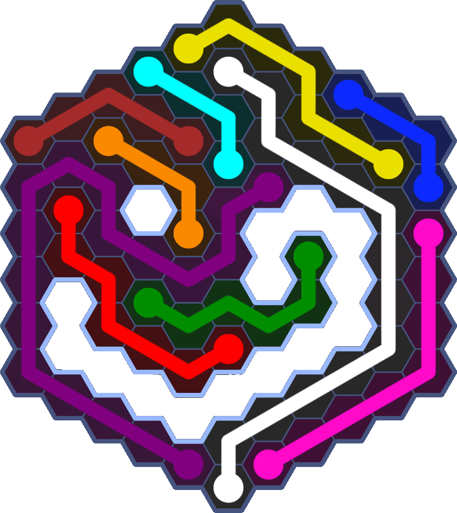 Flow Free 5638 Solution