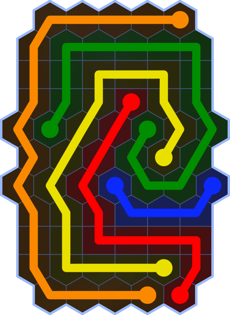 Flow Free 2051 Solution