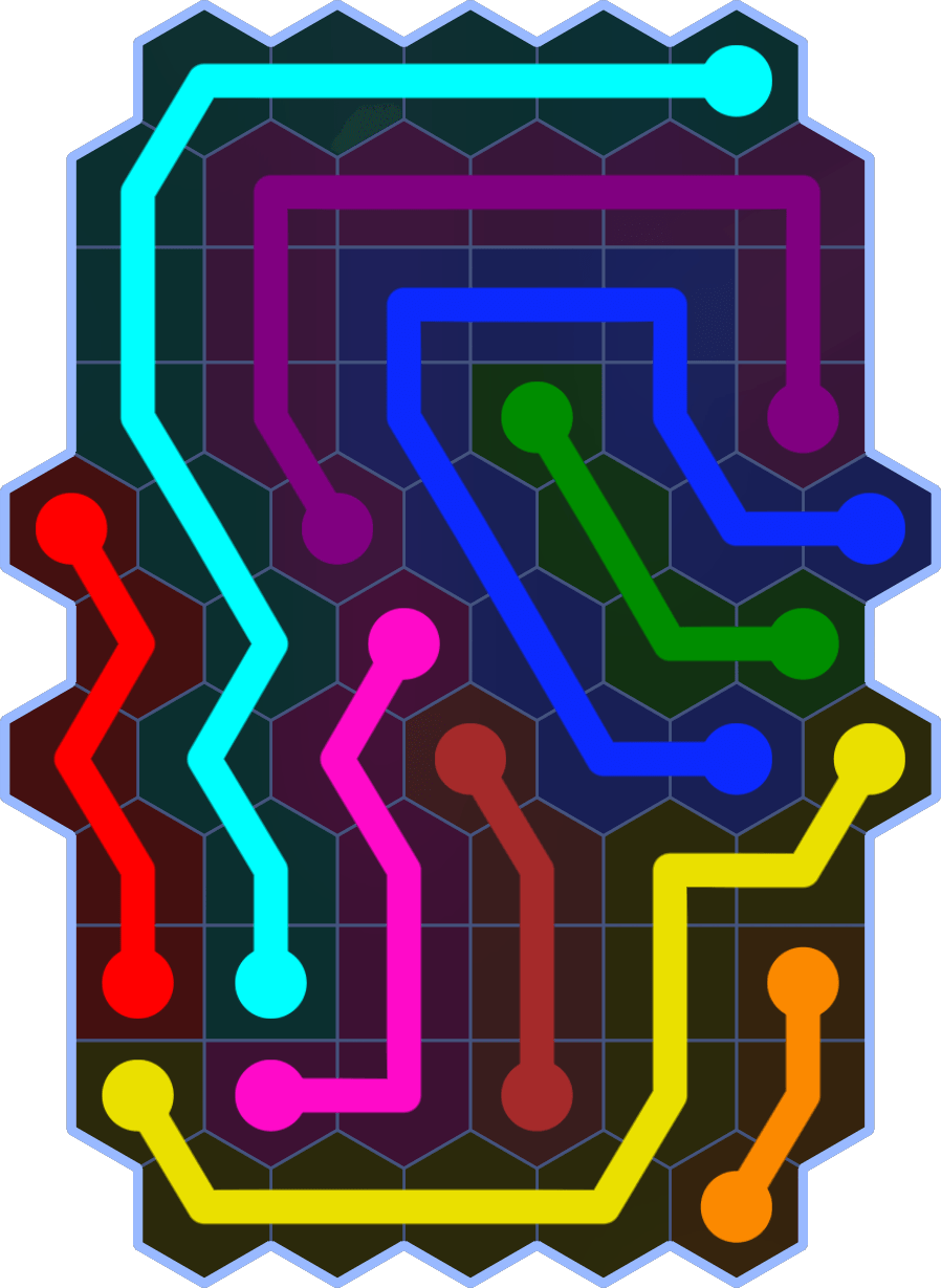 Flow Free 2057 Solution